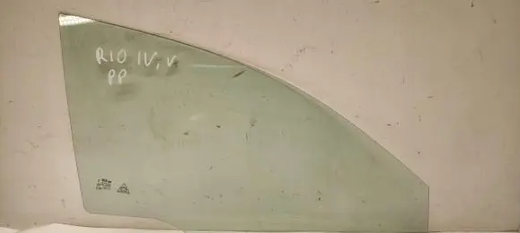 KIA Rio Front door window glass four-door