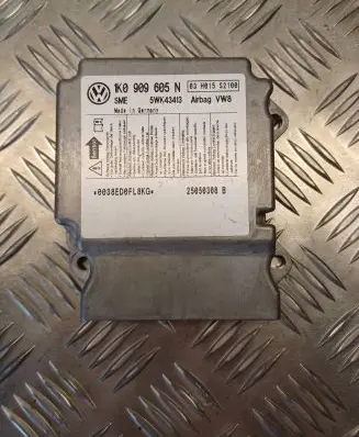 Volkswagen Golf Plus Airbag control unit/module 1K0909605N 5WK43413 03H015S2100
