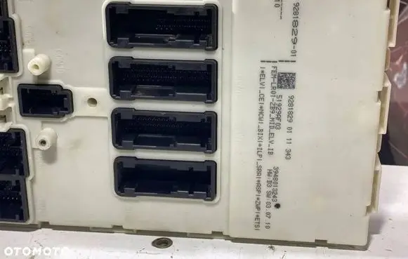 BMW 3 F30 F35 F31 CAS control unit/module 9281829