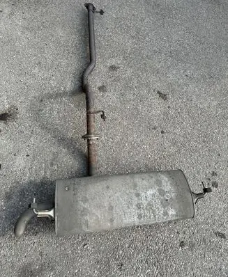 Nissan Qashqai Muffler/silencer 201004EA3A