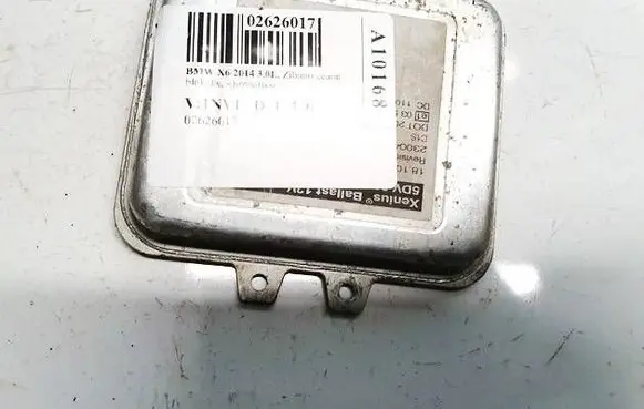 BMW X6 E71 Headlight ballast module Xenon 5dv00961000 23004982