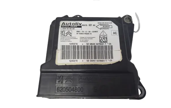 Peugeot 308 Airbag control unit/module 624926000 9807568180