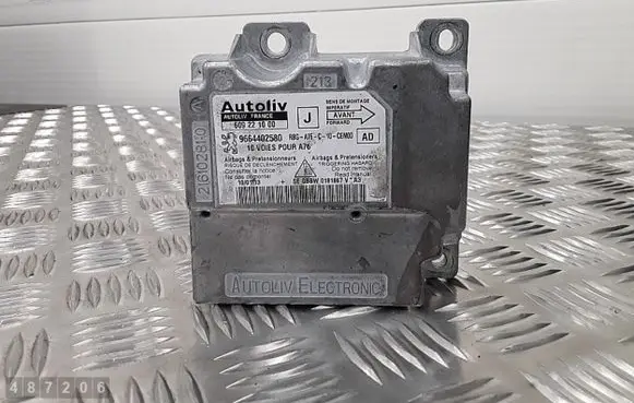 Peugeot 207 CC Airbag control unit/module 9664402580