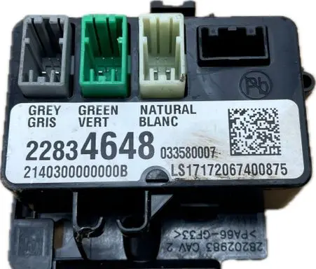 Cadillac Escalade IV Comfort/convenience module 22834648