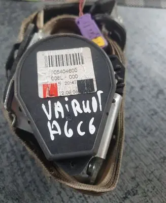 Audi A6 S6 C6 4F Front seatbelt 605404600