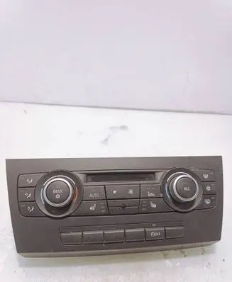 BMW 3 E90 E91 Climate control unit 9221852 A2C53399847 100618521B