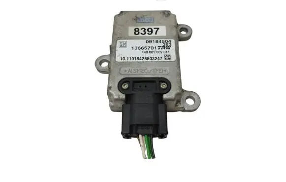Opel Vectra C ESP acceleration yaw rate sensor 09184504 13665701 448801002011