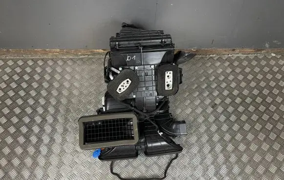 Interior heater climate box assembly
