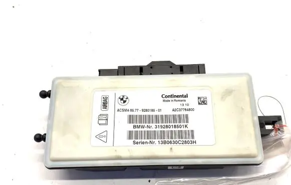 BMW X3 F25 Airbag deployment crash/impact sensor 9280185
