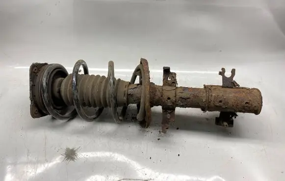 Renault Laguna III Front shock absorber with coil spring