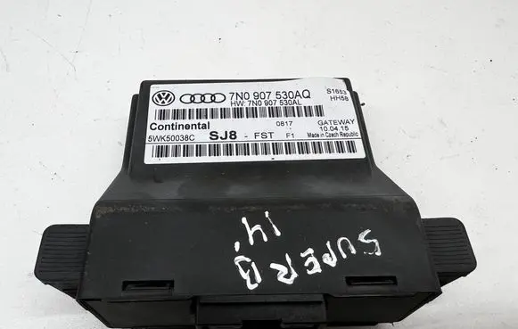 Skoda Superb B6 (3T) Gateway control module 7N0907530AQ 7N0907530AL