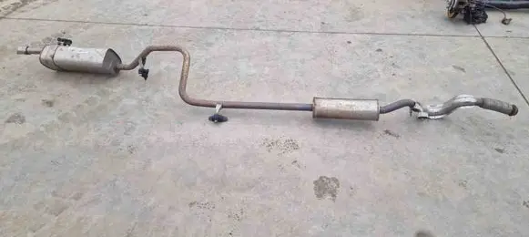 Opel Corsa F Muffler/silencer PSA4385Y PSA4384