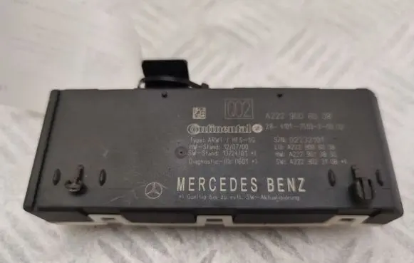 Mercedes-Benz S C217 Tailgate/trunk control unit/module A2229006008