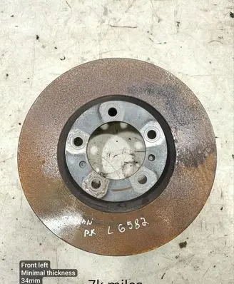 Porsche Taycan 9J1 Front brake disc 9J1615301A