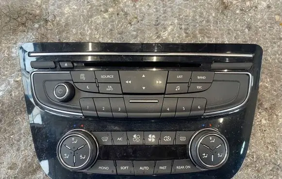 Peugeot 508 Climate control unit 96656644