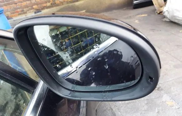 Volkswagen Touareg II Front door electric wing mirror 7P0