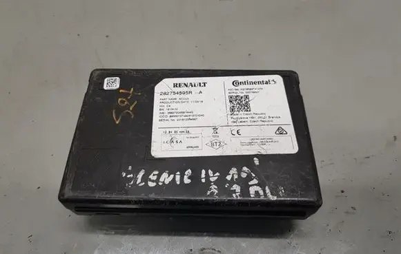 Renault Scenic IV - Grand scenic IV GPS navigation control unit/module 282754595R