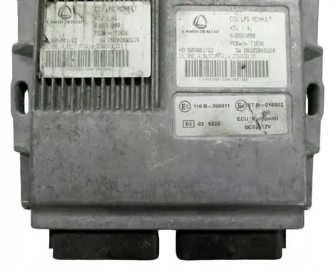 Renault Megane II Engine control unit/module 8200123485