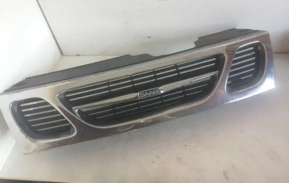 Saab 9-5 Front bumper upper radiator grill 4677191