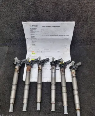 Audi A6 S6 C7 4G Fuel injectors set 0986435431 059130277CK 0445117028