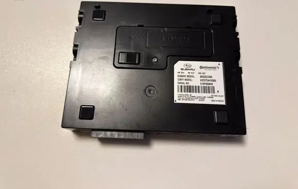 Toyota GR 86 Other control units/modules 86222CC090 A3C0724410500 S10P000B68