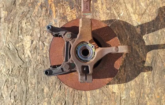 Nissan Micra Front wheel hub spindle knuckle