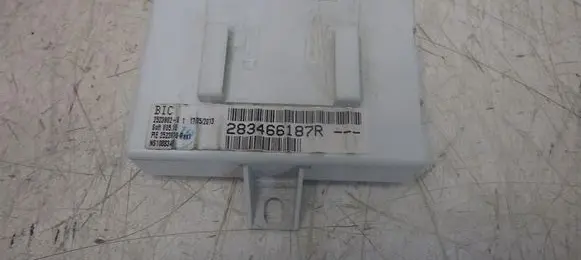 Renault Megane III GPS navigation control unit/module 283466187R