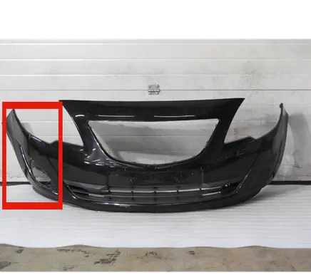 Opel Meriva B Front bumper 93168449 13316261 13267707