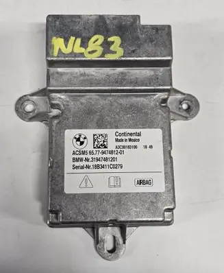 BMW 7 G11 G12 Airbag control unit/module 9474812
