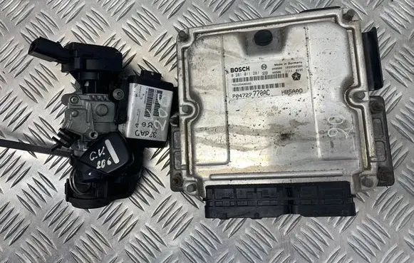 Engine ECU kit and lock set