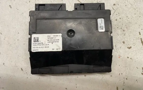 BMW 3 G20 G21 Comfort/convenience module 5A1836701 16046610 2QR183PP6754