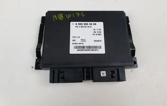 Mercedes-Benz A W176 Parking PDC control unit/module A0009003603 A0009015601