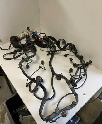 Audi A8 S8 D3 4E Engine installation wiring loom 4E2971713DA