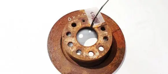 Skoda Octavia Mk2 (1Z) Rear brake disc neventiliuojamas
