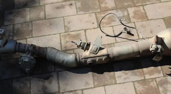 Opel Vivaro Rear muffler/silencer tail pipe 20800-9558R