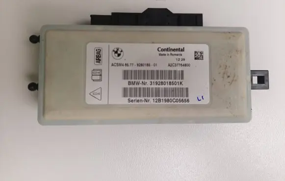 BMW X3 F25 Airbag control unit/module 9280185 31928018501K A2C37764800