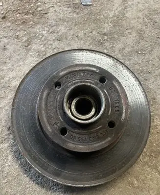 Renault Megane II Rear brake disc OR554CN953 554CN953