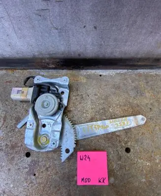 Mazda 323 F Rear door window regulator with motor 3650101866