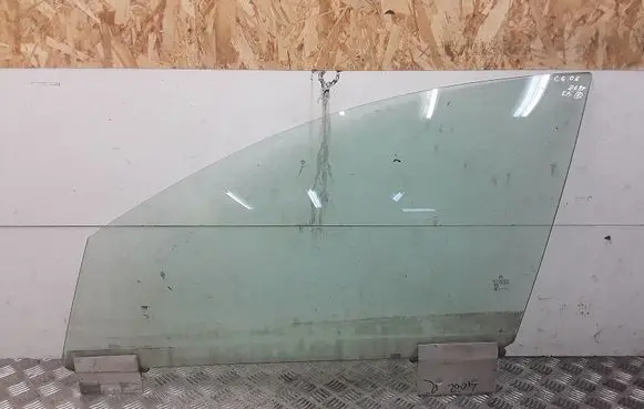 Citroen C6 Front door window glass four-door 43R00366