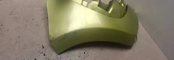 Rear bumper corner part panel trim