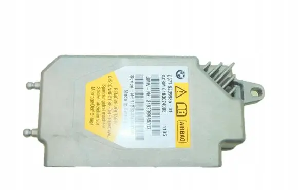 BMW 5 F10 F11 Airbag control unit/module 9239985