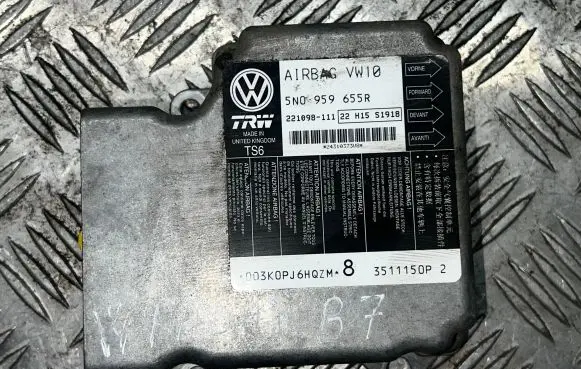 Volkswagen PASSAT B7 Airbag control unit/module 5N0959655R 221098111 3511150P
