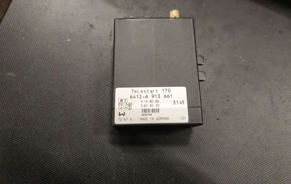 BMW X5 E53 Auxiliary heating control unit/module 64126913661