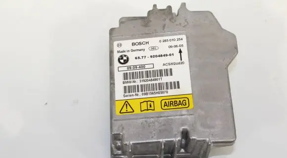 BMW X5M E70 Airbag control unit/module 9204849 31920484901T 0285010254