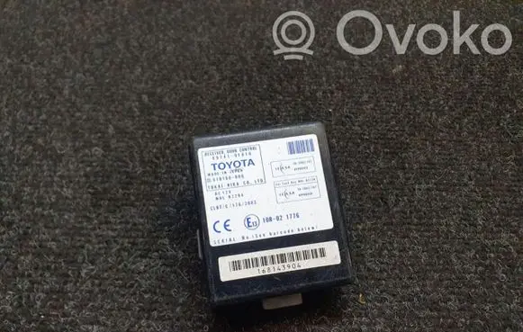Toyota Corolla Verso AR10 Other control units/modules 897410F010 61B168000