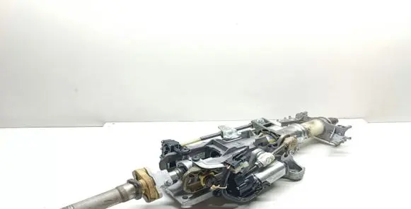 Steering wheel axle set