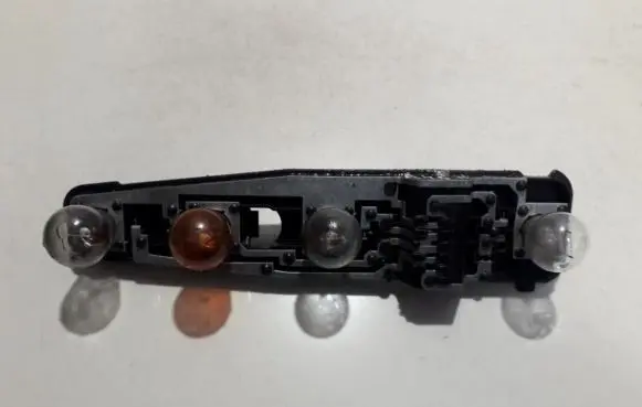 Opel Vectra B Tail light bulb cover holder