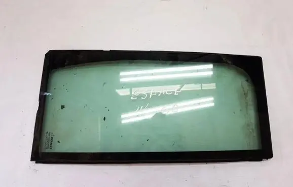 Rear vent window glass