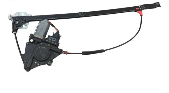 Front door window regulator with motor
