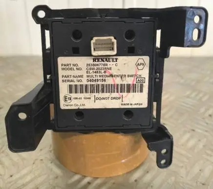 Renault Koleos I Multifunctional control switch/knob 253B06778R 04049156